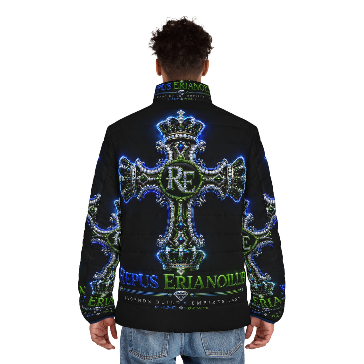 THE RE EMPIRE COLLECTION REPUS ERIANOILLIB® CHAPTER 1 Men's Puffer Jacket