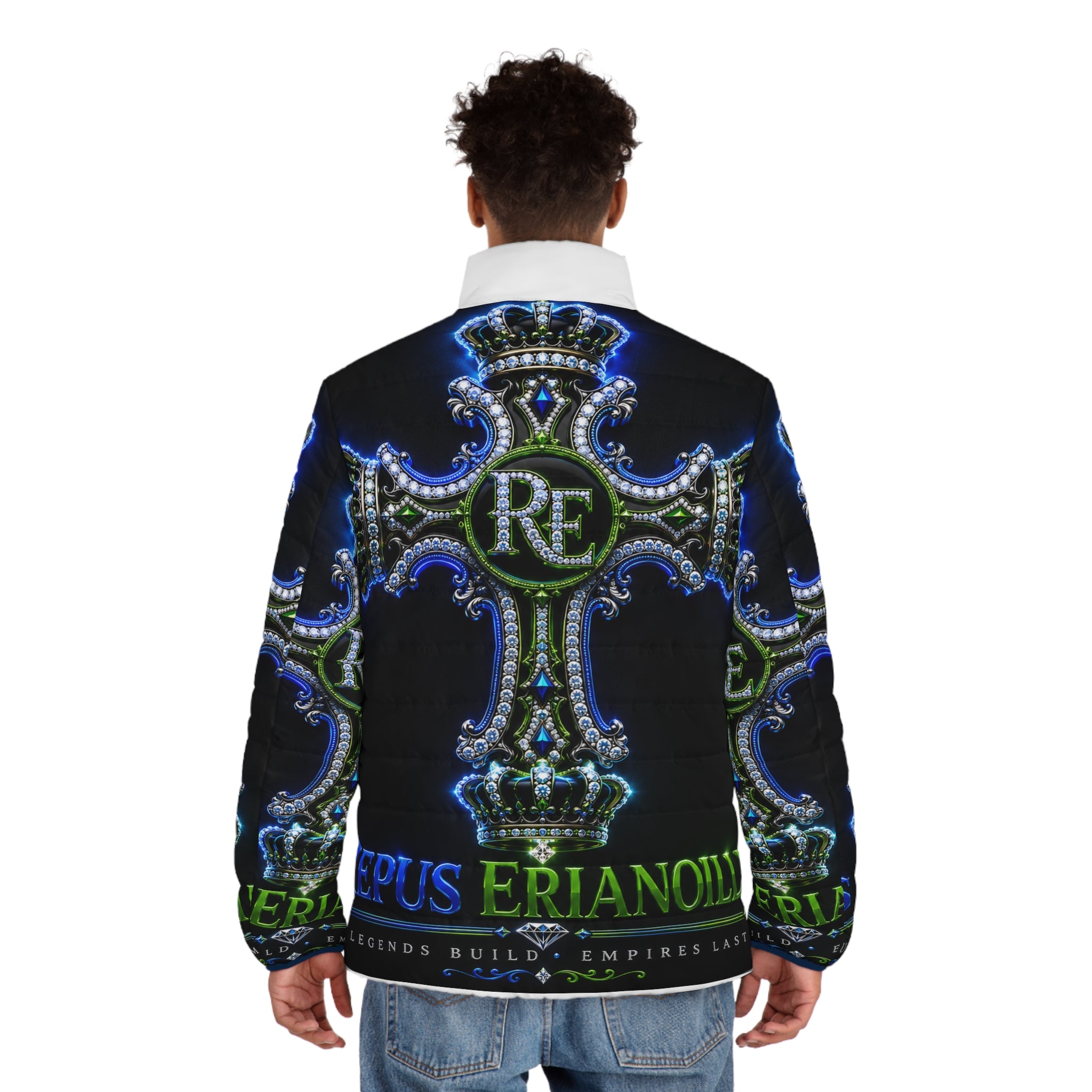 THE RE EMPIRE COLLECTION REPUS ERIANOILLIB® CHAPTER I THE RE EMPIRE COLLECTION First Edition Legends Build. Empires Last. Men's Puffer Jacket