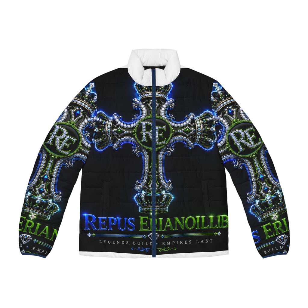 THE RE EMPIRE COLLECTION REPUS ERIANOILLIB® CHAPTER I THE RE EMPIRE COLLECTION First Edition Legends Build. Empires Last. Men's Puffer Jacket
