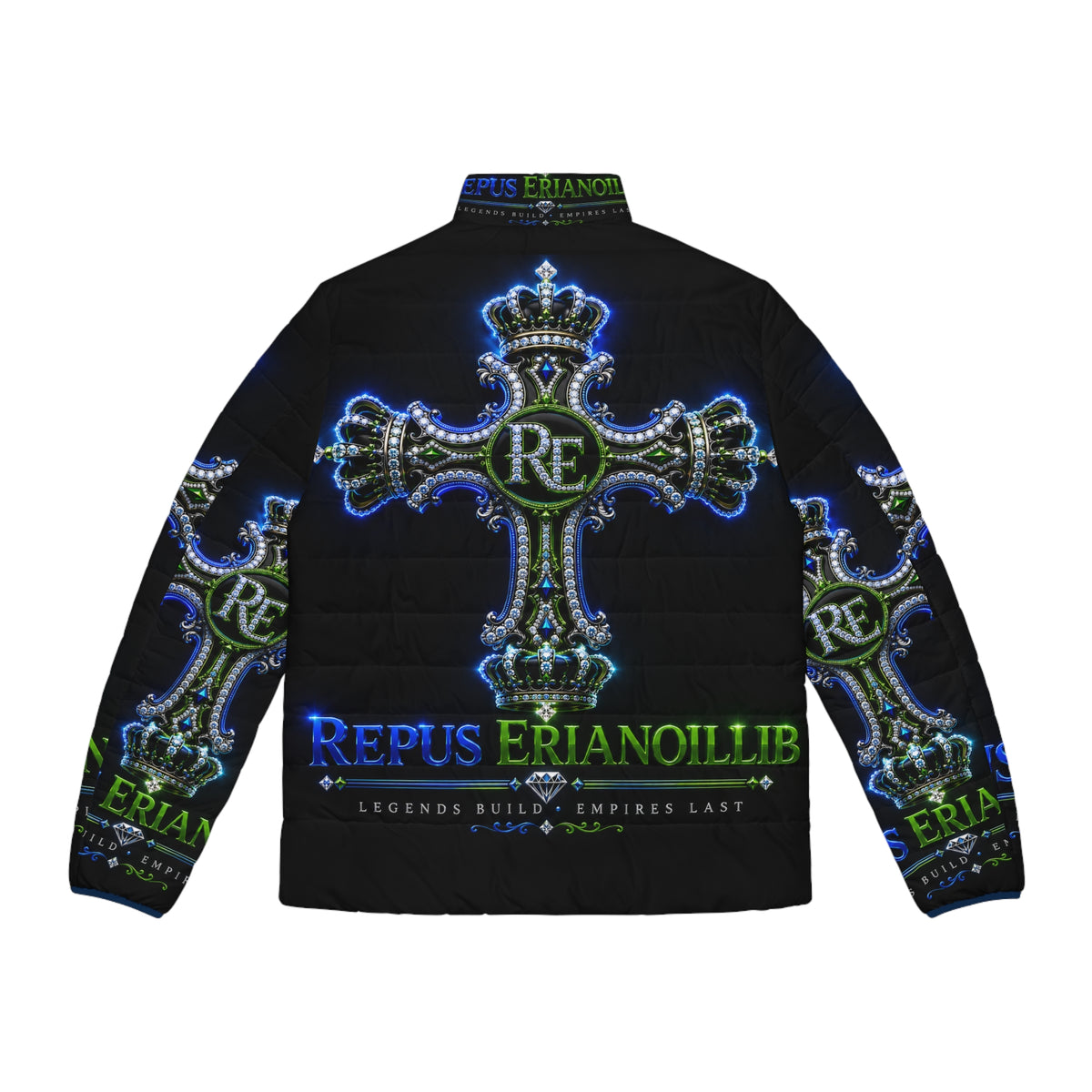 THE RE EMPIRE COLLECTION REPUS ERIANOILLIB® CHAPTER 1 Men's Puffer Jacket