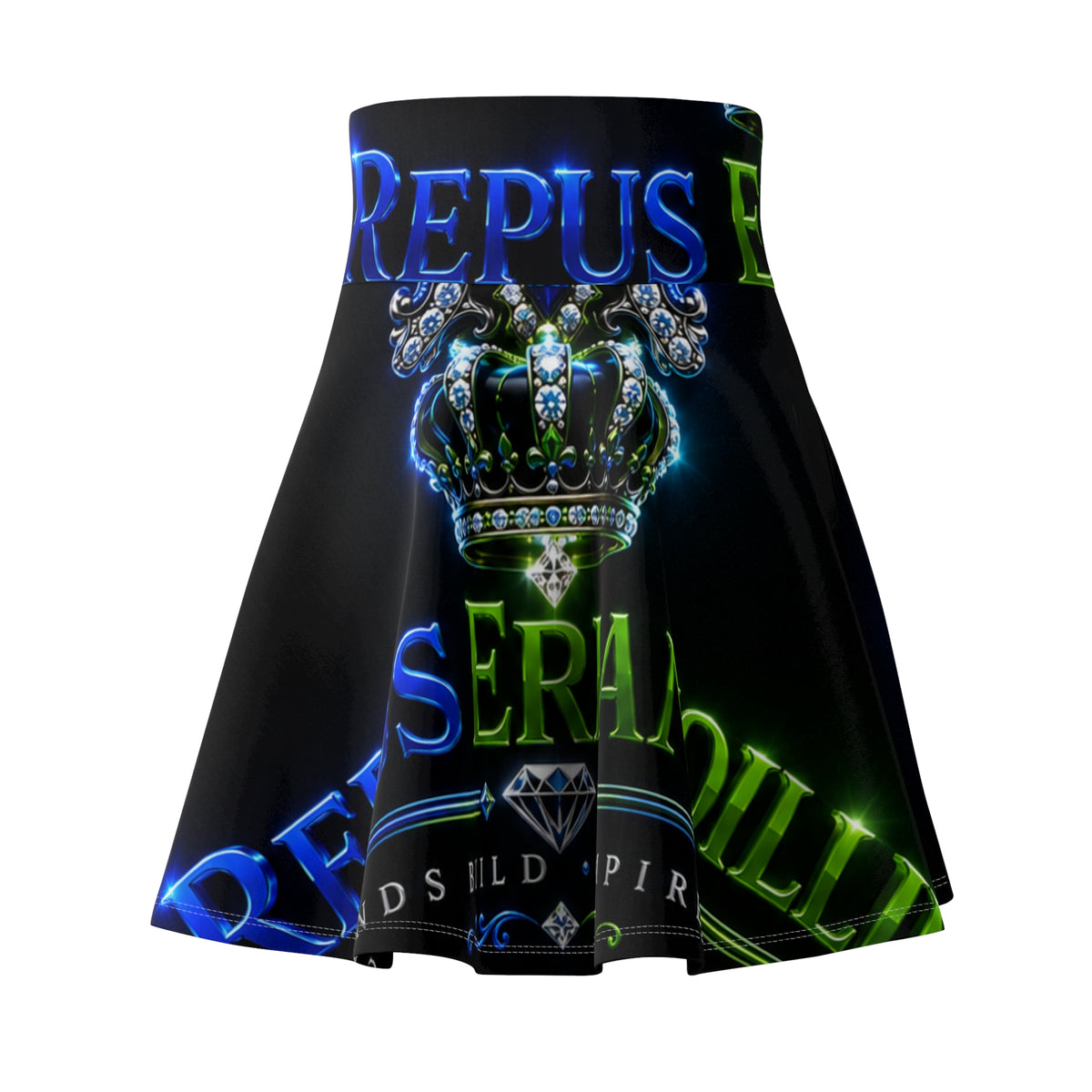 THE RE EMPIRE COLLECTION REPUS ERIANOILLIB® CHAPTER 1 Women's Skater Skirt
